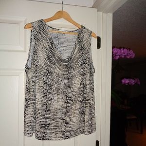 Calvin Klein cowl neck blouse